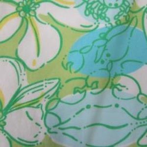 Super Cure Lilly Pulitzer “Crab Cakes” Skirt NWOT